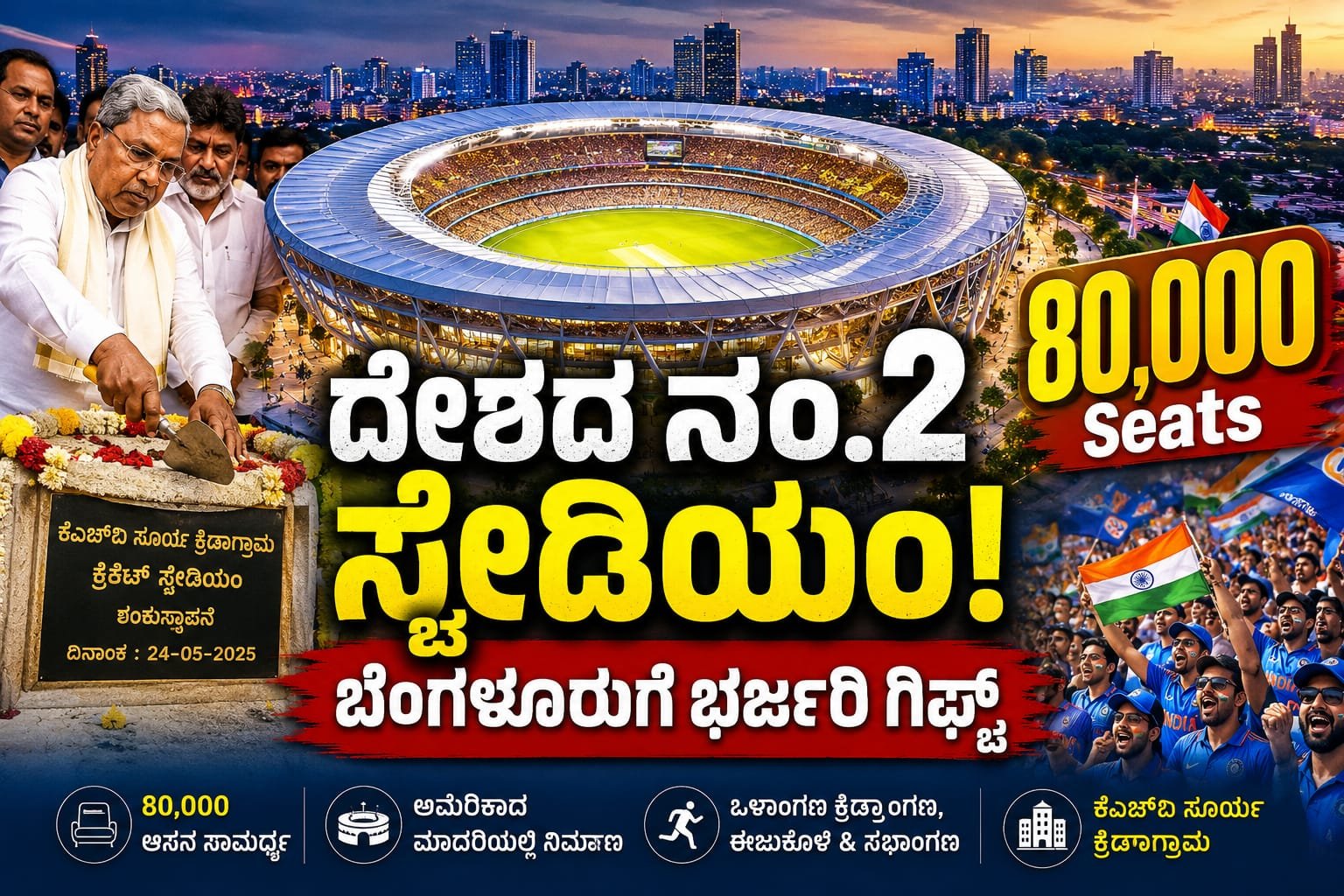 Bangalore Cricket Stadium