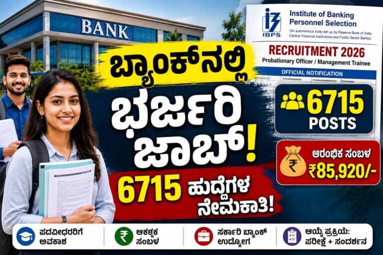 6,715 bumper job openings in banks