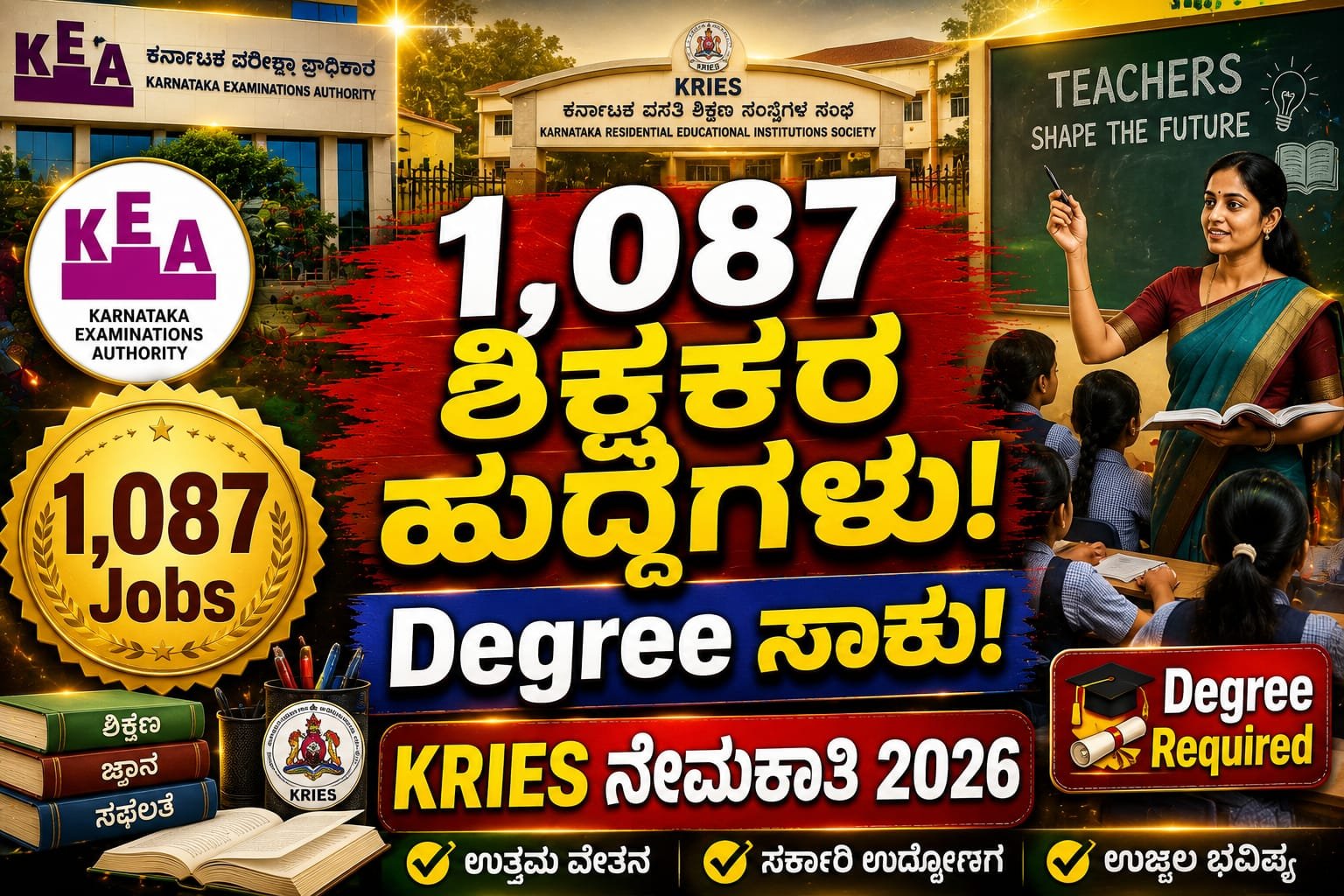 KRIES Recruitment 2026